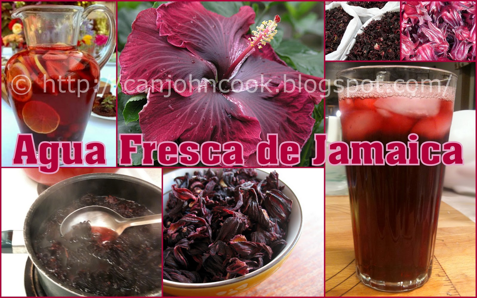 Agua Fresca de Jamaica (Hibiscus) Can John Cook?