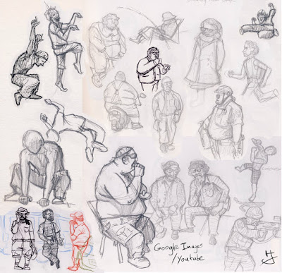 Observational Sketches.
