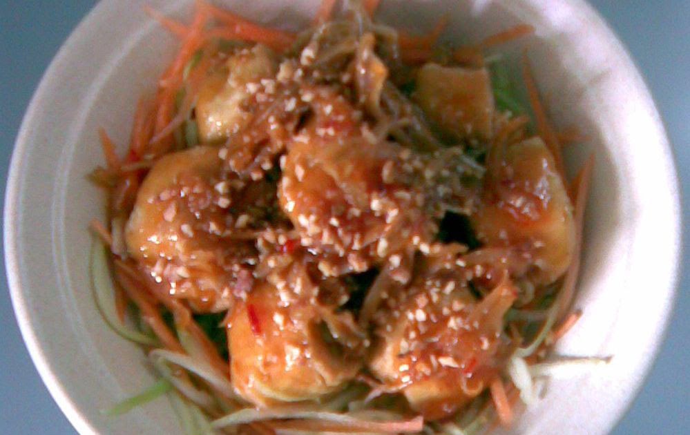 Home Cooked Recipe Thai Style Sweet & Hot Bean Curd