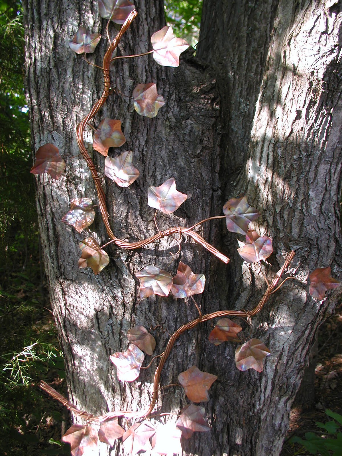Out on a Limb Copper Ivy Vine 48