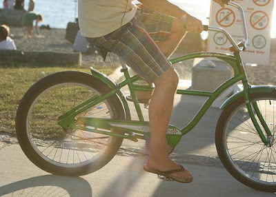 bike in summer