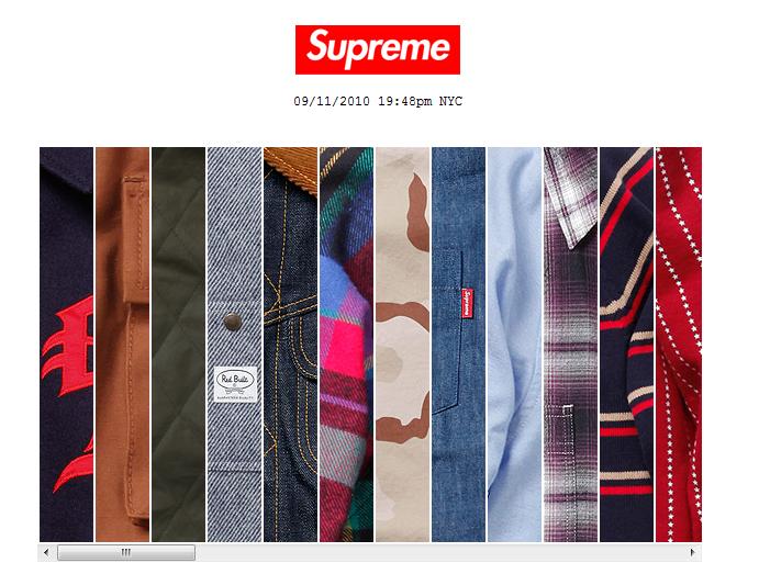 supreme web shop