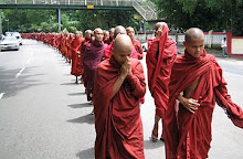 BURMESE MONKS DHARMA YATRA.