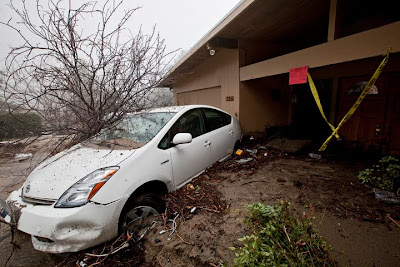 Destroyed Prius