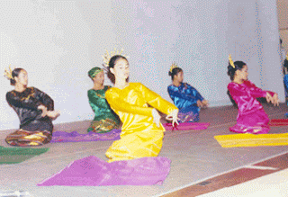 dance troupe when they presented a dance production entitled sayaw