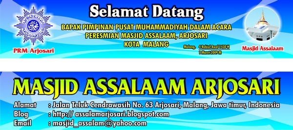 Peresmian Masjid Assalaam 1