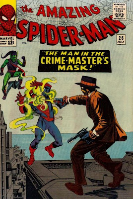 Amazing Spider-Man #26, the Green Goblin and the Crime Master Amazing Spider-Man #26, the Green Goblin and the Crime Master, Steve Ditko cover