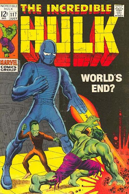 Incredible Hulk #117, the Leader and his giant android Incredible Hulk #117, the Leader and his giant android