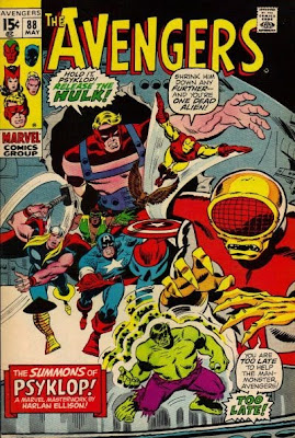 Avengers #88, Harlan Ellison,the Hulk, Psyklop and the Dark Gods Avengers #88, Harlan Ellison,the Hulk, Psyklop and the Dark Gods