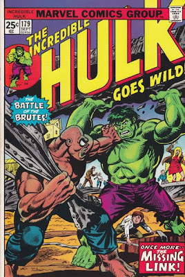 Incredible Hulk #179, Missing Link returns, Herb Trimpe Incredible Hulk #179, Missing Link returns, Herb Trimpe