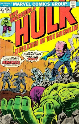 Incredible Hulk #187, Gremlin, Siberia, Herb Trimpe