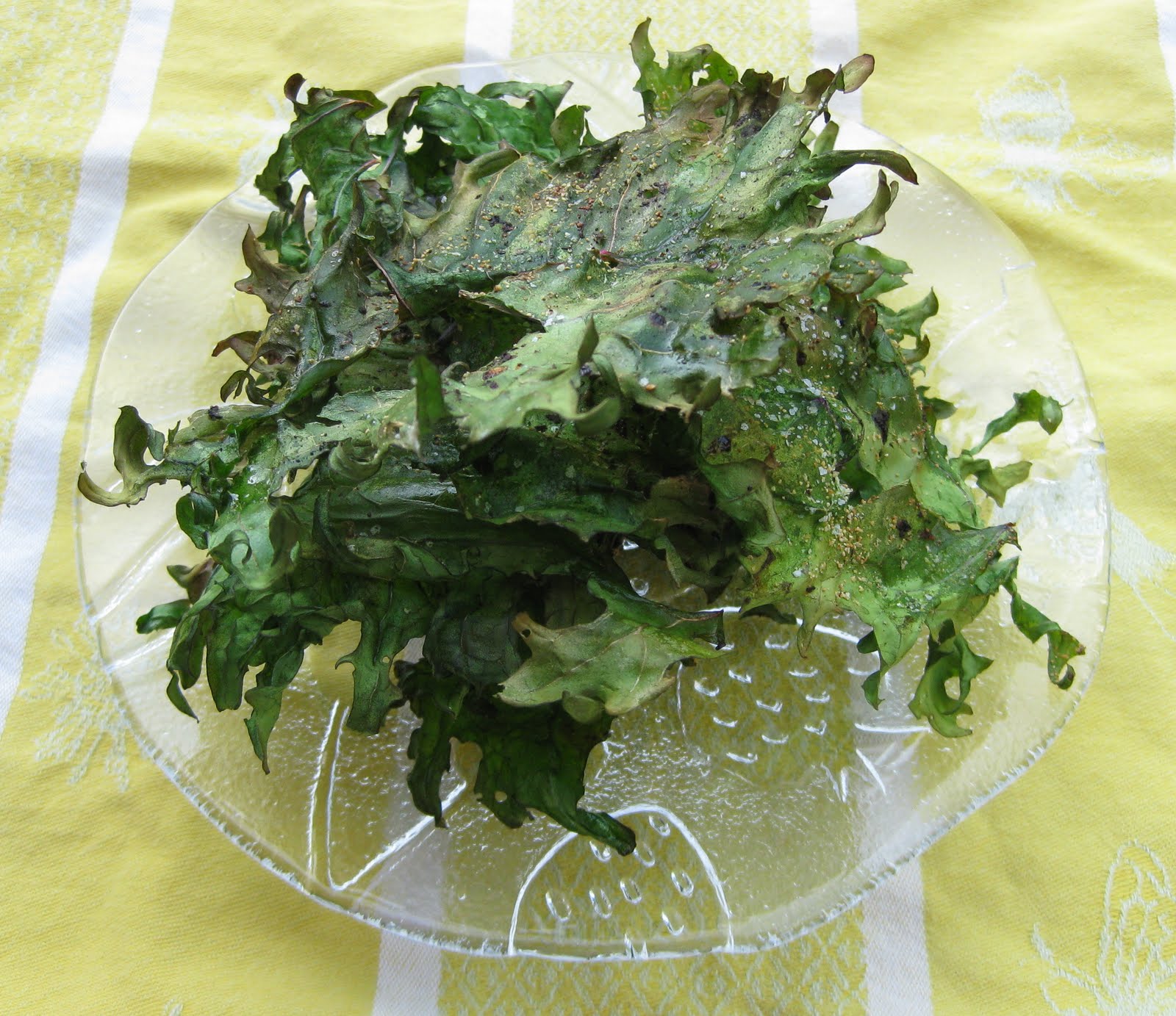 If Music be the Food of Love, Play On Red Russian Kale Chips A Roots