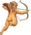 Cupido lanzando una flecha Cupido lanzando una flecha