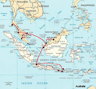 Map of Travels: Apr 3 - May 15, 2010