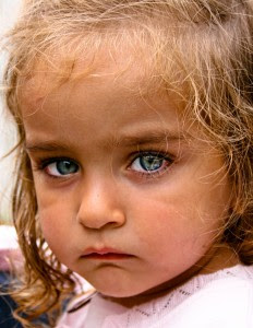 Frowning Children