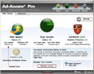c78d3b0da936 AdAware Anniversary Edition Pro 2009 8.0.2