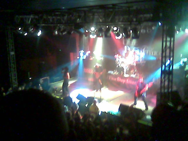 Finger Eleven view from the VIP