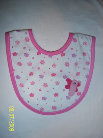 baberos con plastico atras