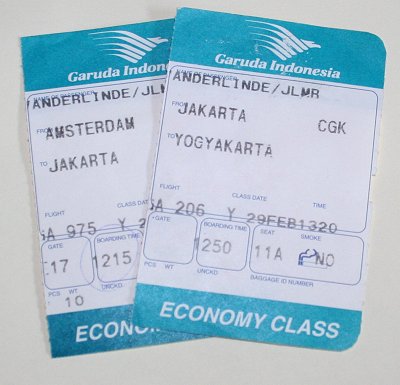 Plane Tickets