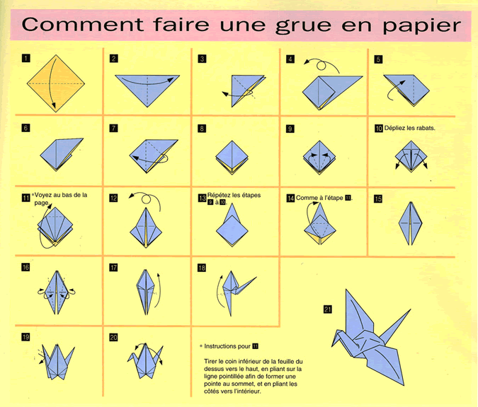 image for how to make origami bird