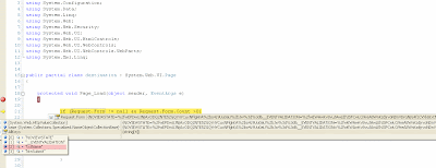 cross-page posting without using masterpage