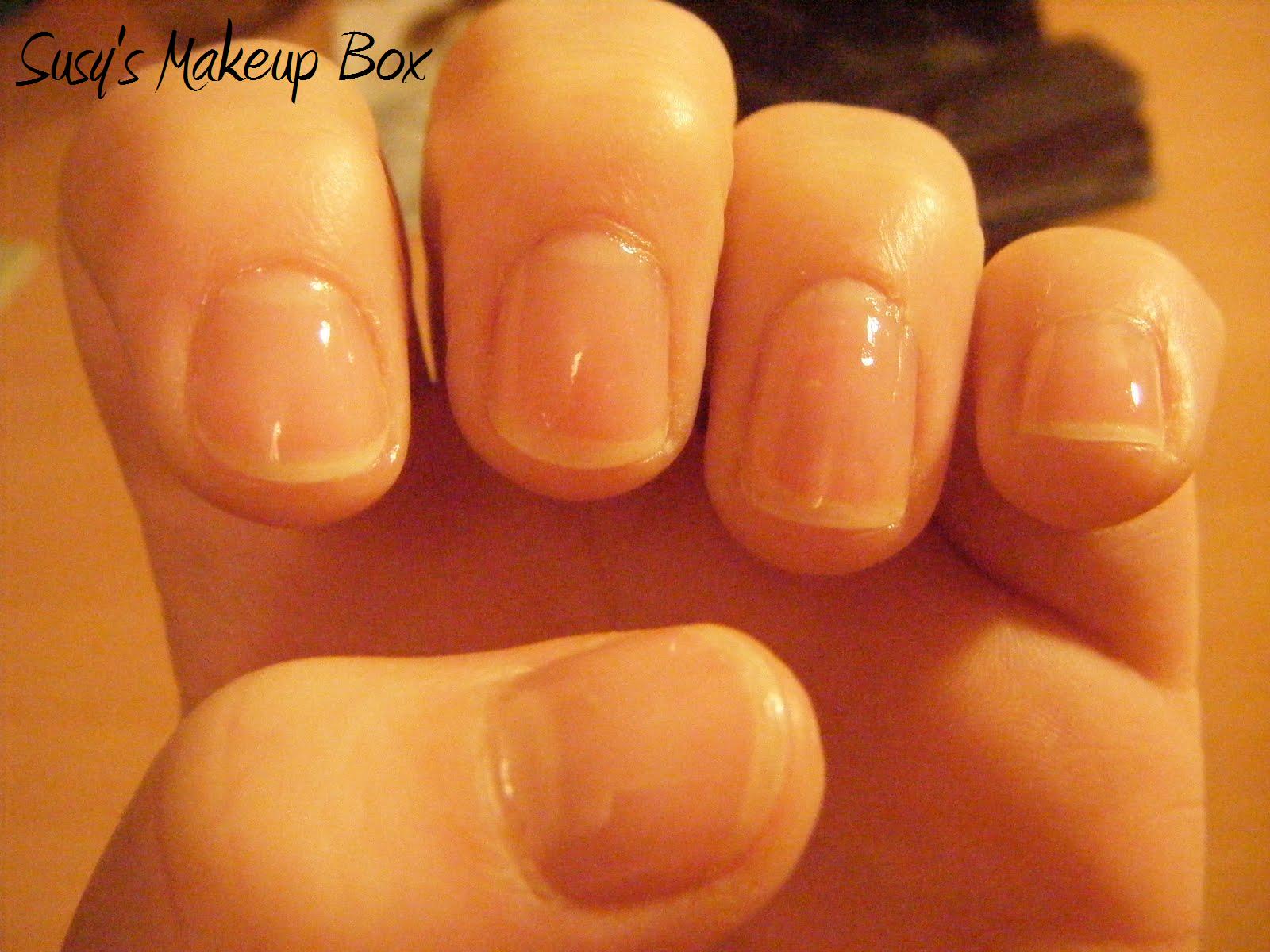 My Makeup Box Update and Review Sally Hansen Maximum Growth Nail Polish