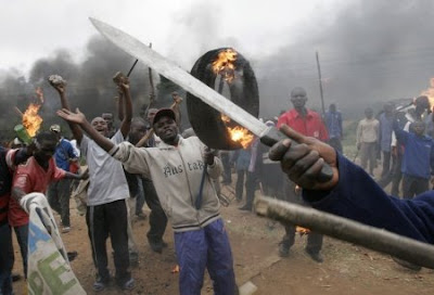 Murderous odinga supporters
