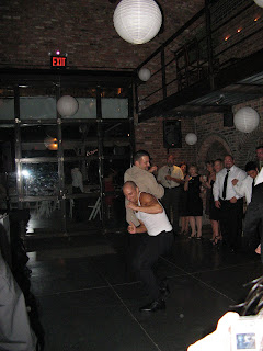 the dancing shirtless cousin