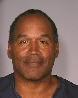 OJ's mugshot