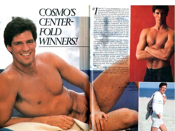 Scott Brown posed naked, thank God Elizabeth Warren didn't