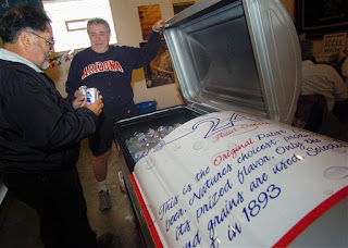 beer can coffin