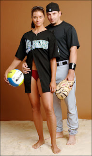 Matt Treanor and Misty May
