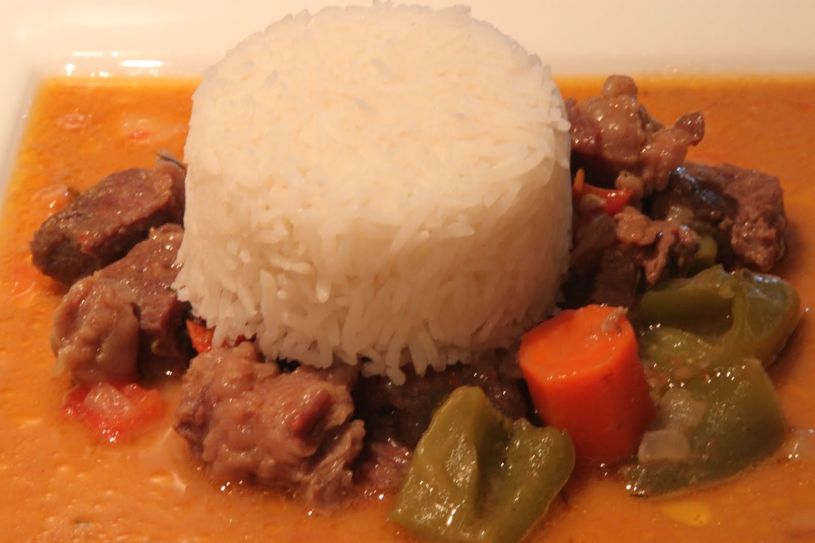 Fine Dining at Home September 7 African Meat Stew With Peanut Butter