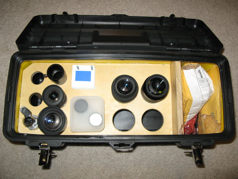 Pruss's Amateur Astronomy Eyepiece case