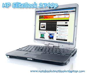 HP EliteBook 2740p Impressive Touchscreen Offsets