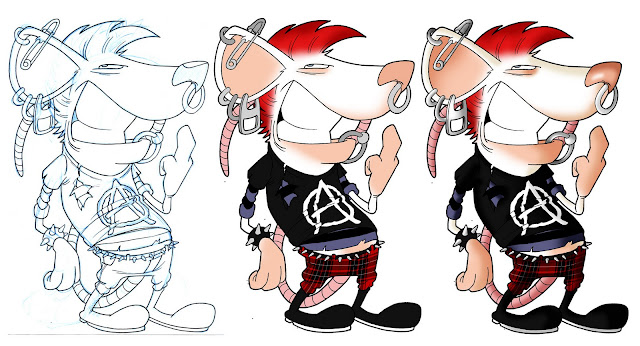 model sheet Rata Punk