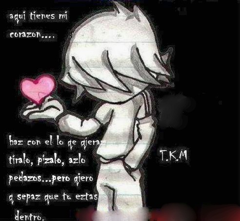 Imagenes : emo tristes de amor