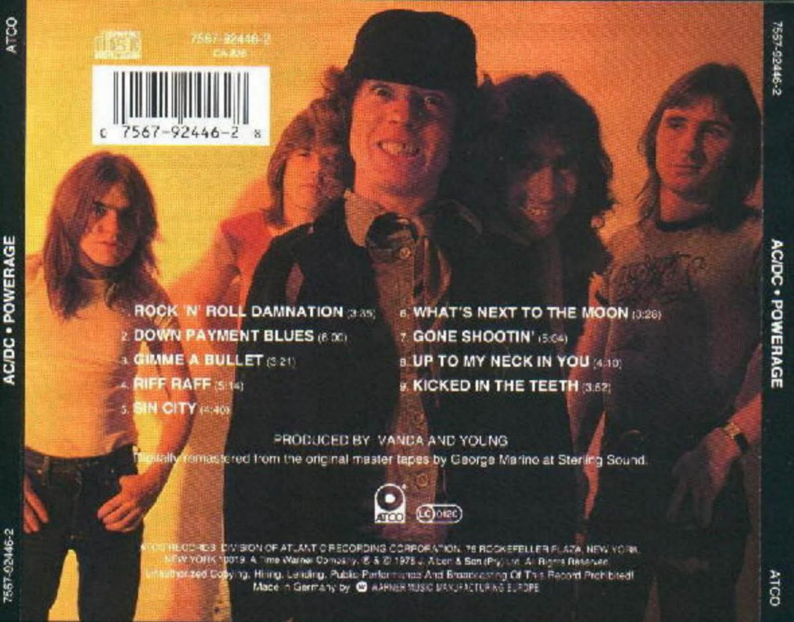 ACDC Powerage Poder ACDC Powerage Poder