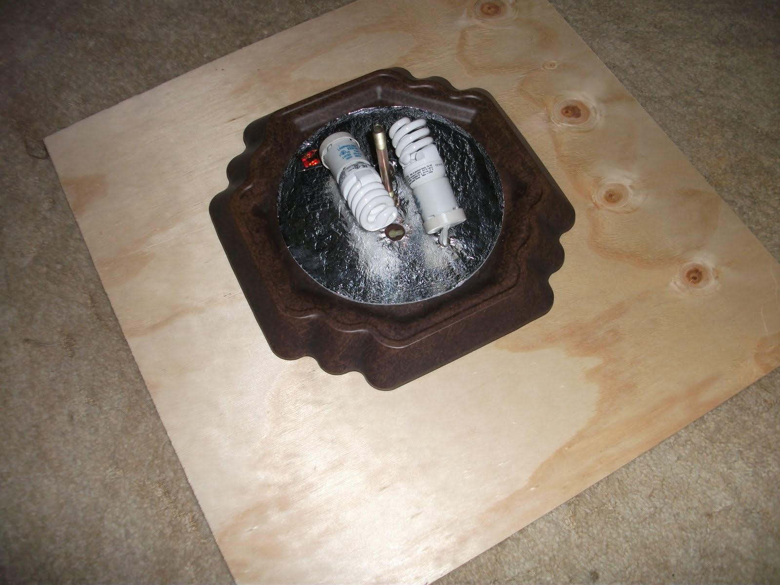 {Orange It Lovely} Making my own Ceiling Medallion