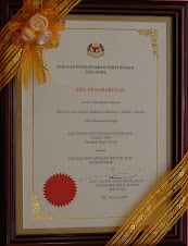 马来西亚社团注册局颁发-2008年度-霹雳州卓越社团奖状证书 （25-10-2008）
