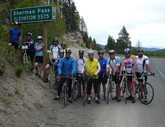 Group picture at Sherman Pass
