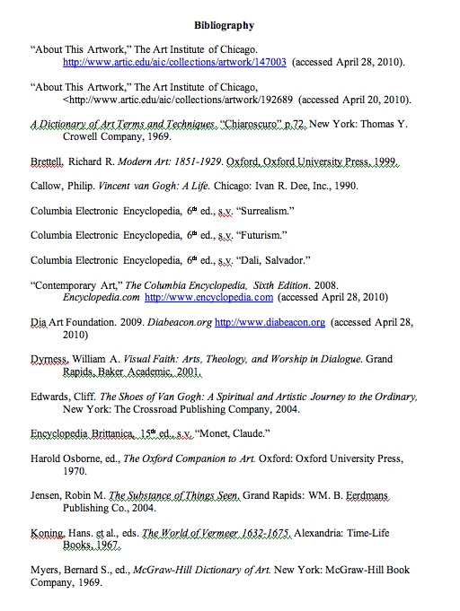 bibliographical essay