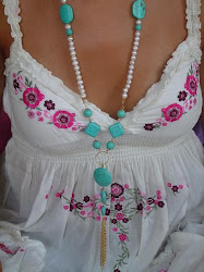 PEARL AND TURQUOISE NECKLACE