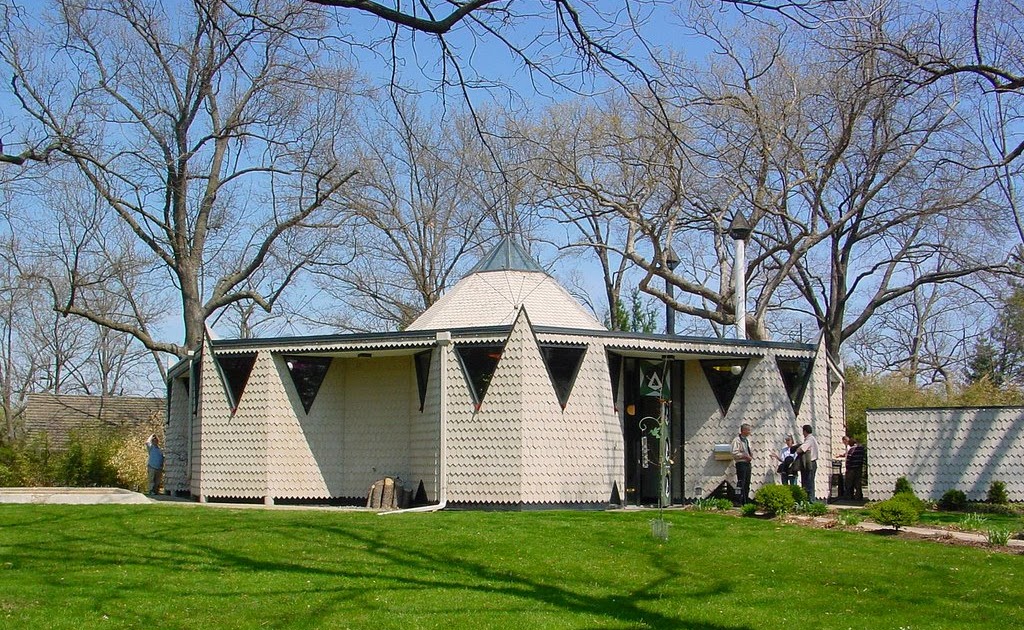 KCMODERN Nicol Residence by Architect, Bruce Goff Modern Photo(s) of the Week