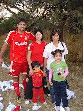 la familia del goleador!