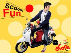 Motor Honda Scoopy 2010 Retro Scooter sweety