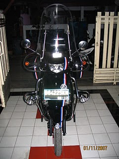 Modifikasi Motor Suzuki Spin 125 Kelas Fashion