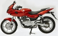 Modifikasi Motor Bajaj Pulsar 220 cc red color