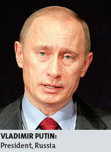 VLADIMIR PUTIN : President, Russia