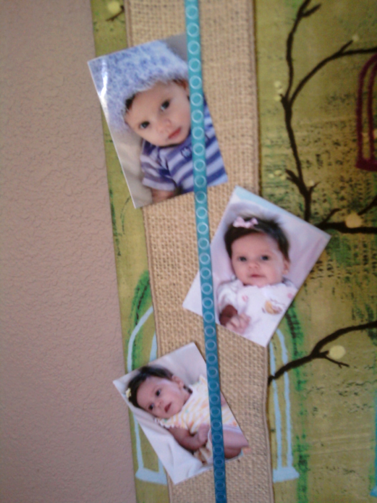 Pretty Mini Bulletin Board {tutorial} Mine for the Making